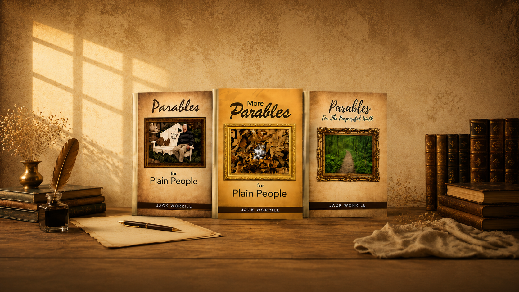 Book Collection Background